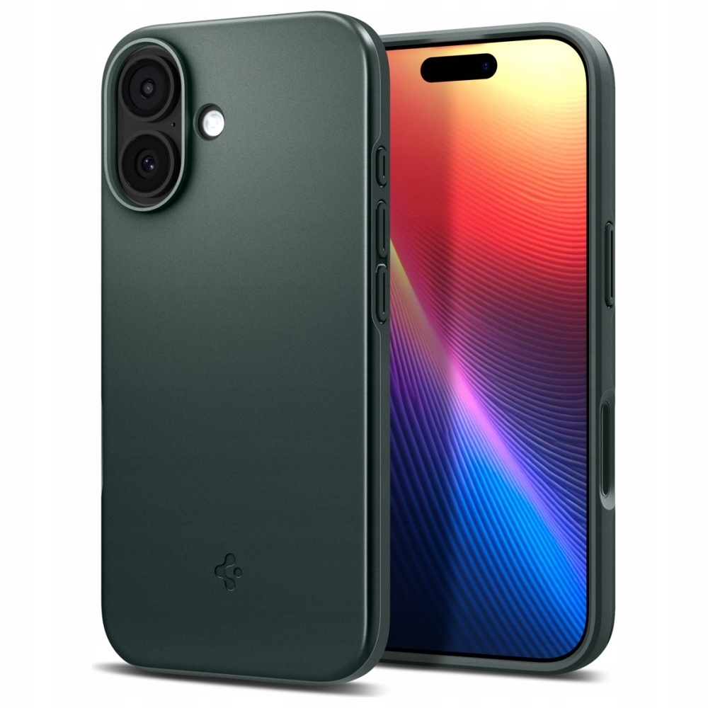 Pouzdro Spigen Thin Fit Mag MagSafe pro iPhone 17, zelené