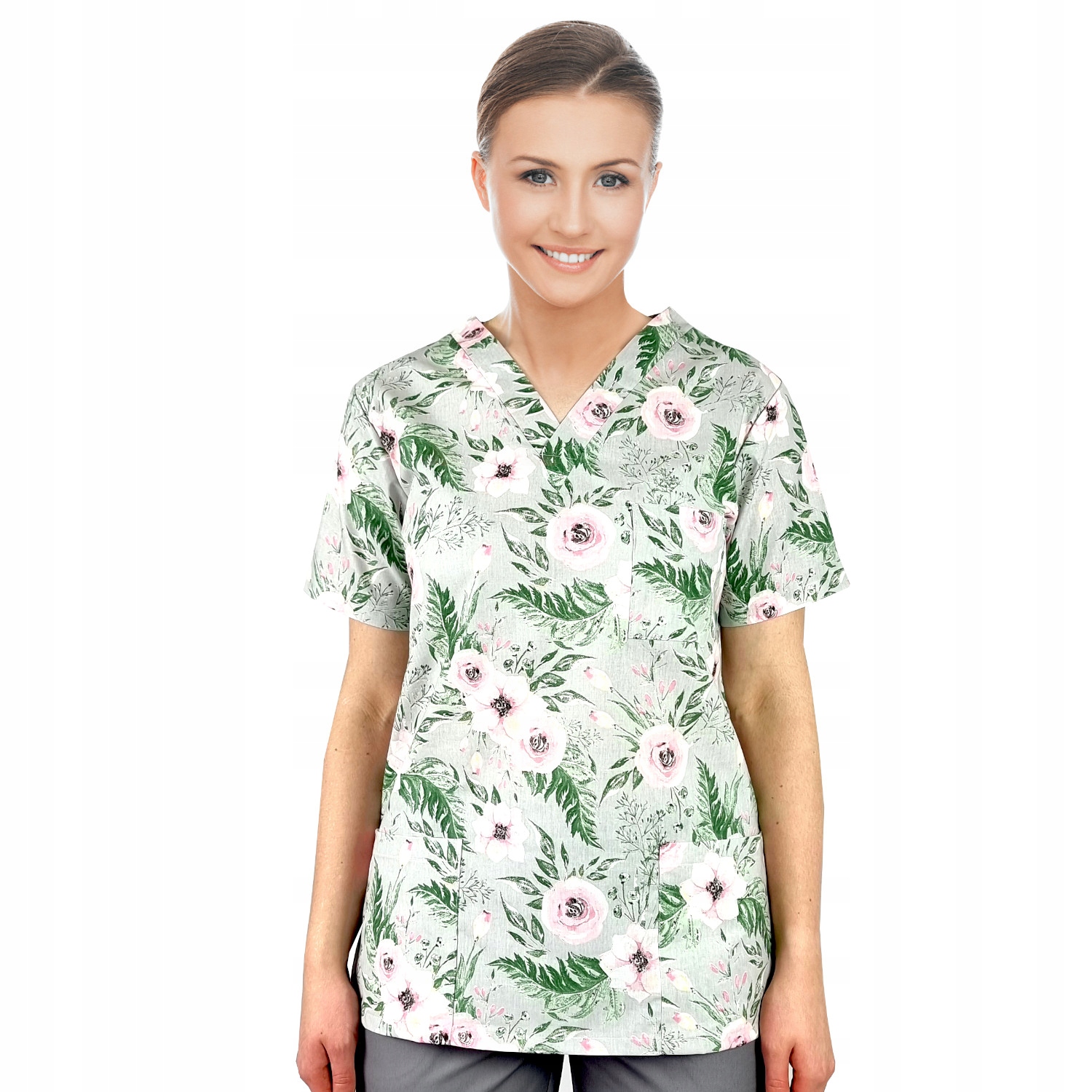 

Bluza medyczna damska fartuch kolorowy 3XL