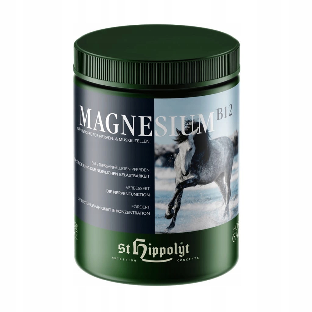 St. Hippolyt Magnez B12 – suplement w granulacie dla koni horse 1 kg