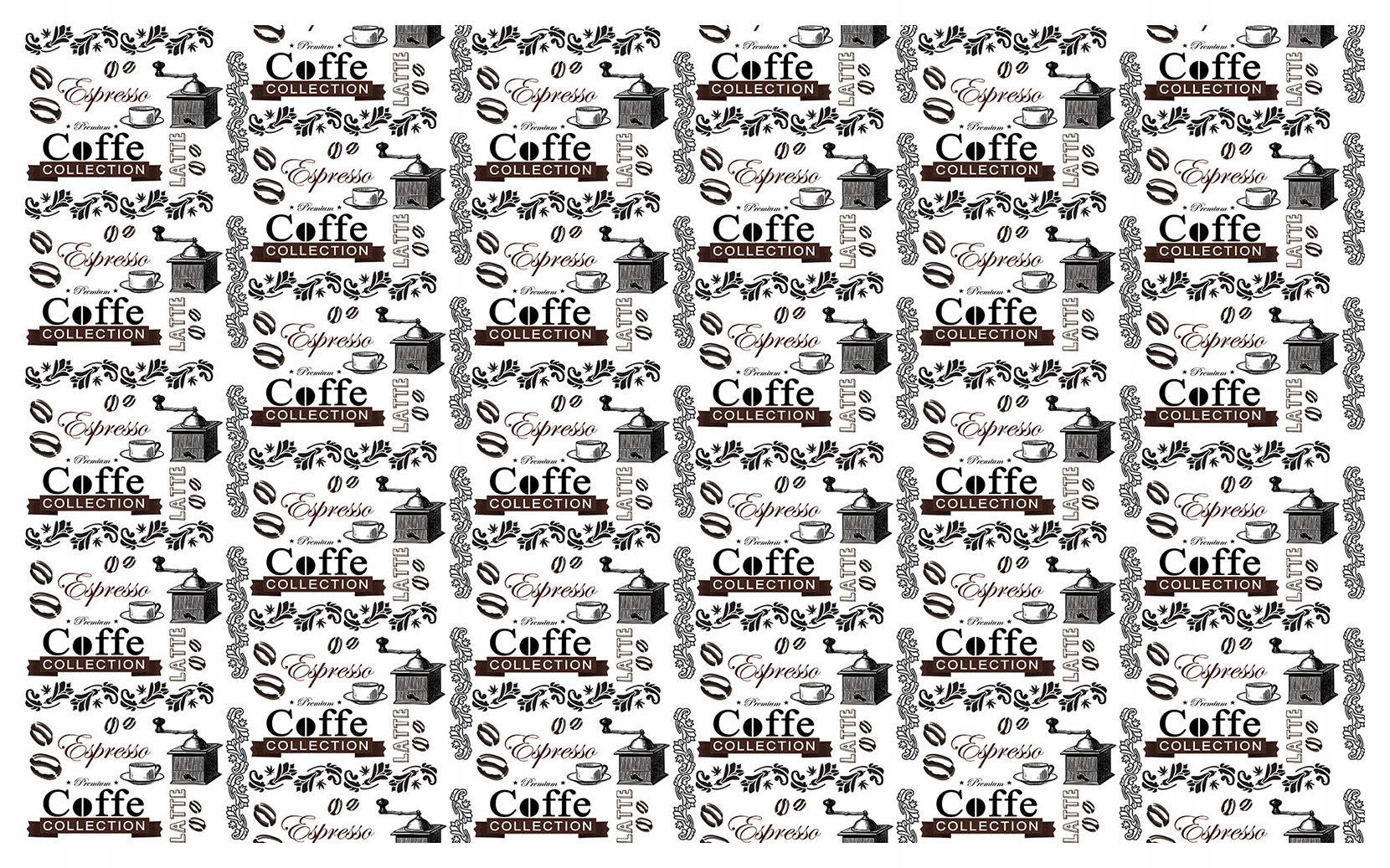 Fototapeta flizelina Káva Zrnka Aroma Monochromia Kolekce 300x210 lepidlo