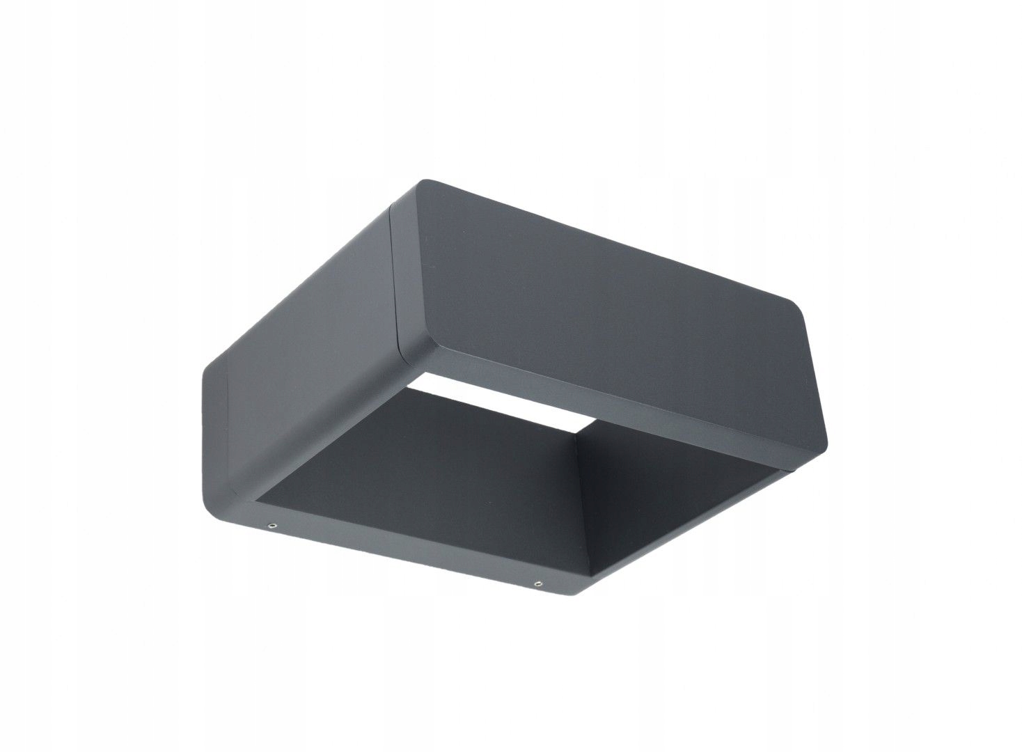 Zahradní nástěnná lampa ve tvaru čtverce s tlustými rameny Form terasa