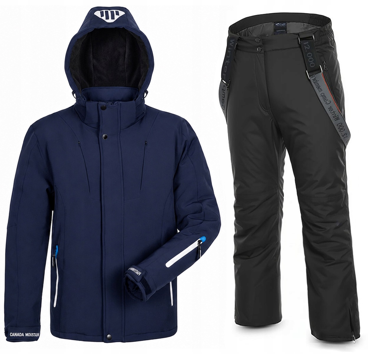 Pánská Zimní Lyžařská Kombinéza Na Sjezdovku, Snowboardové Sáňky, Velikost 5XL