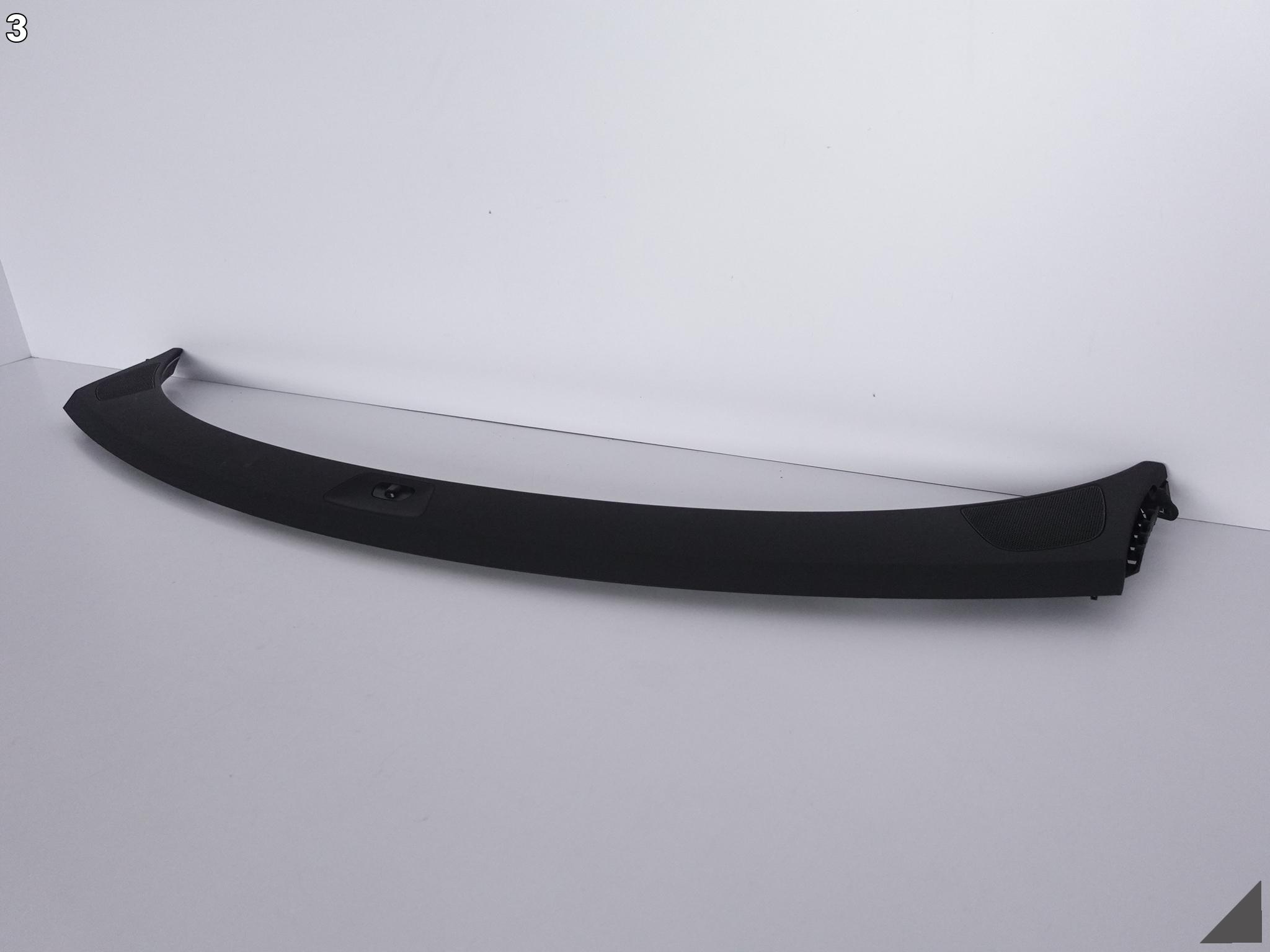 AUDI A7 S7 S-LINE 4G8 10-18 moulding upper KOKPITU torpedo wood CHROM