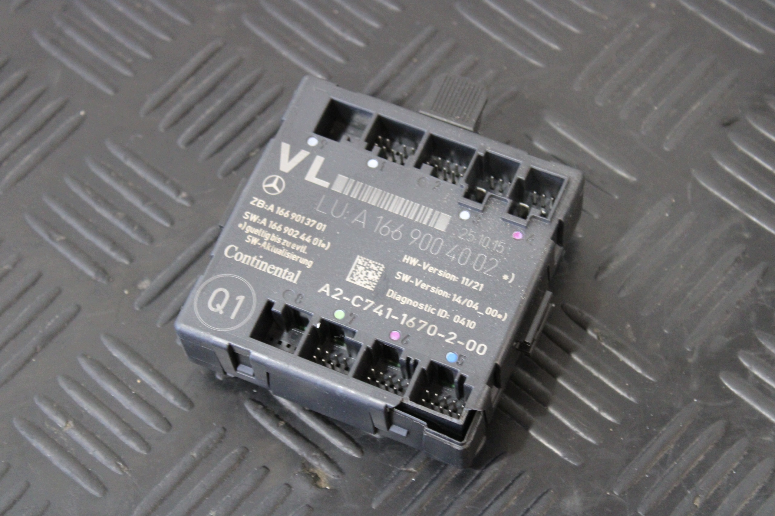 module control unit door left front A1669004002 MERCEDES B-class W246 LIFT