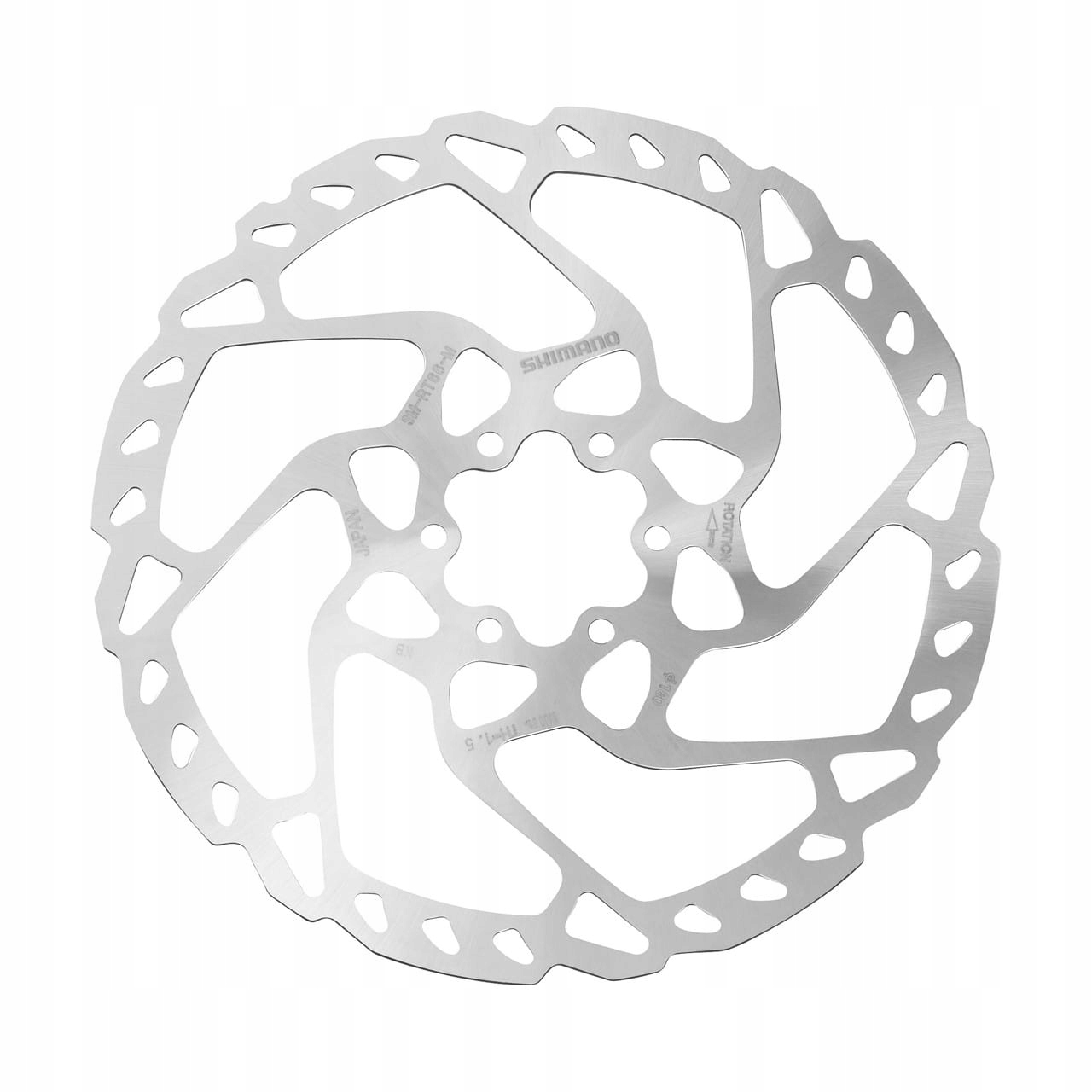 Brzdový kotouč na kolo Shimano Slx SM-RT66 180 mm 6-šroubový