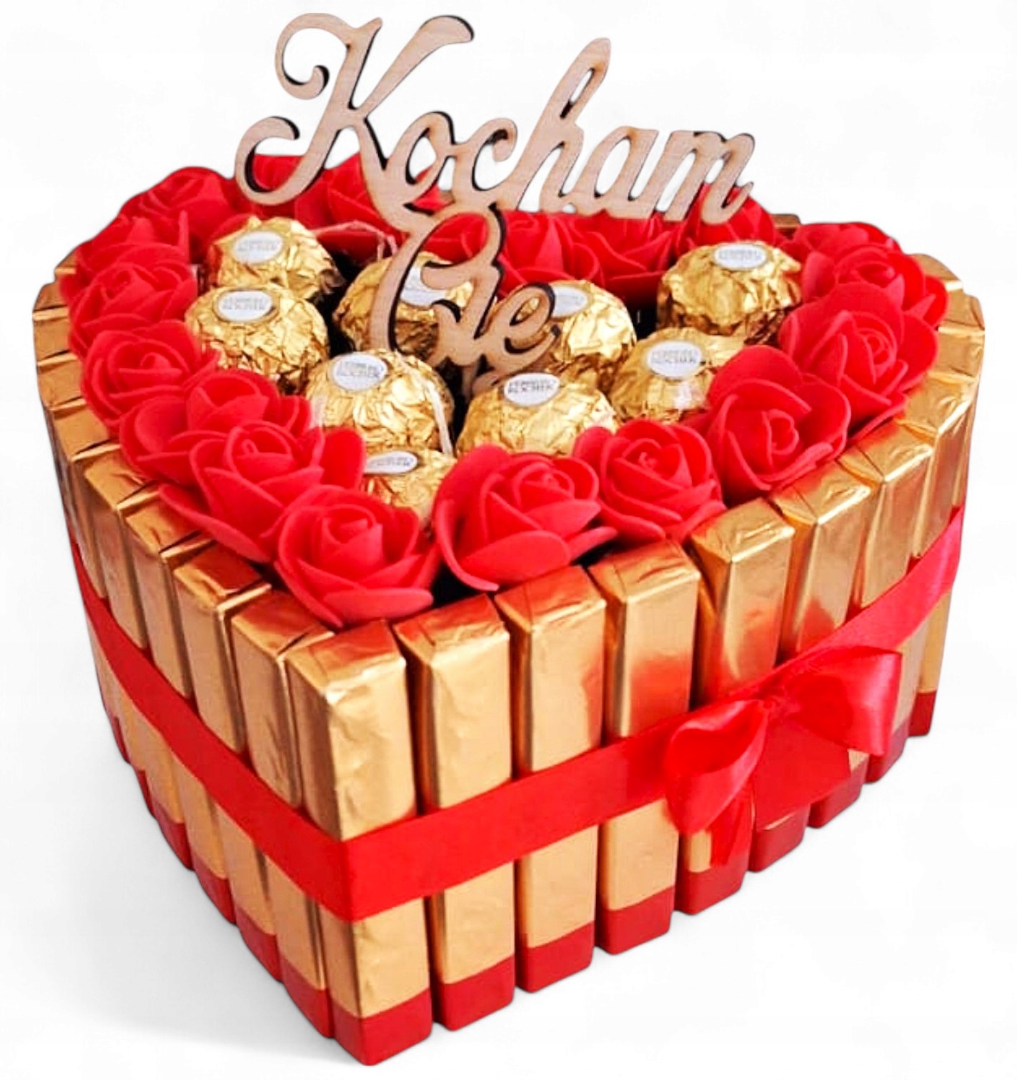 na Dzień Kobiet Zestaw prezentowy Flower box 20 cm