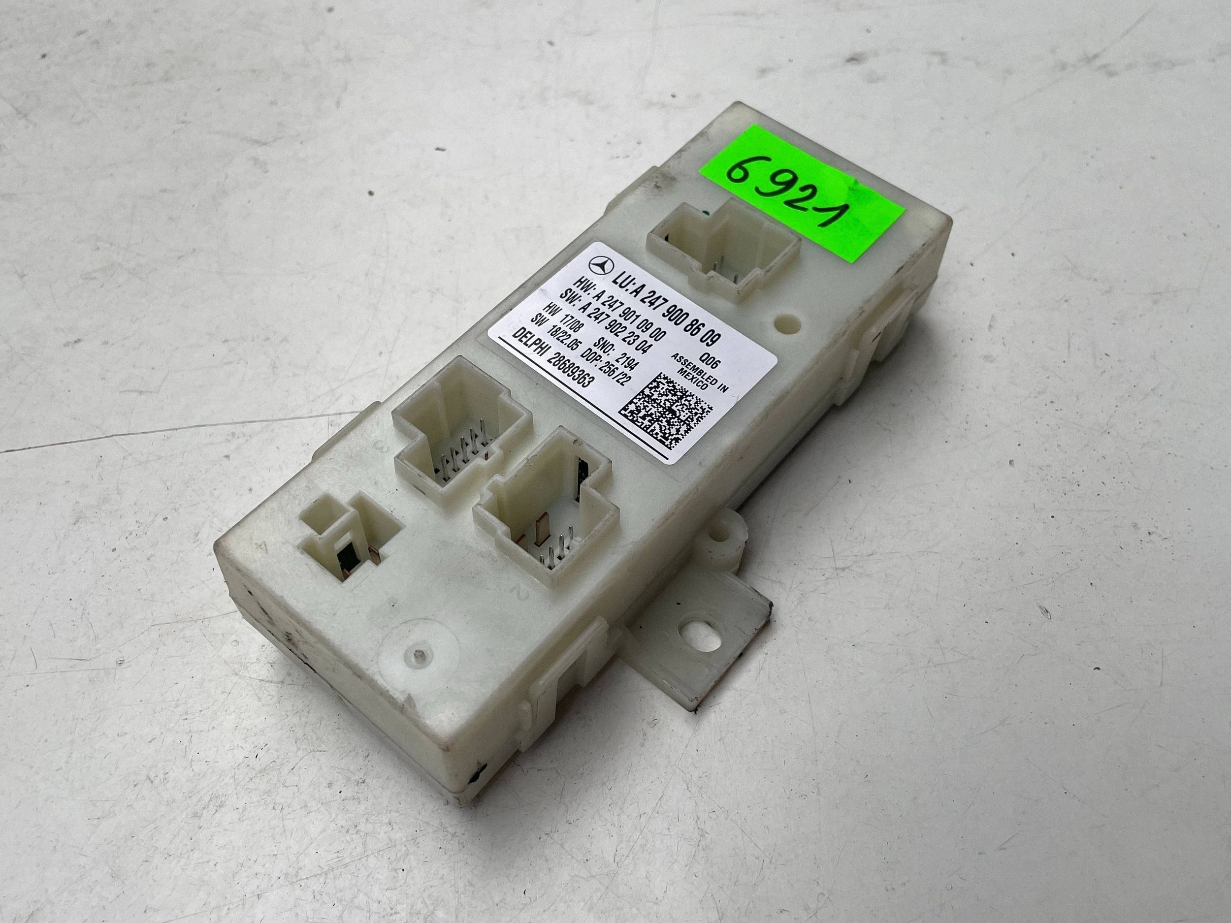 MERCEDES W247 control unit bonnet boot A2479008609 !J