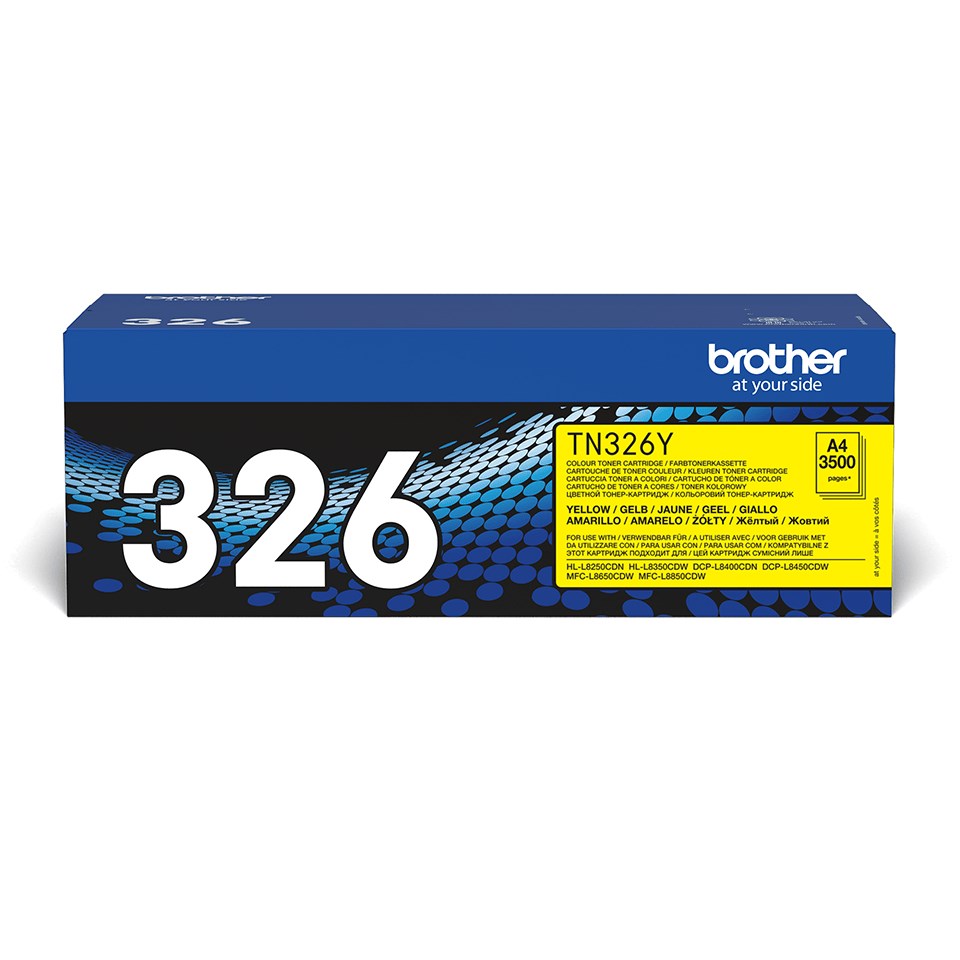 Brother Toner TN-326Y Żółty do 3500 Stron