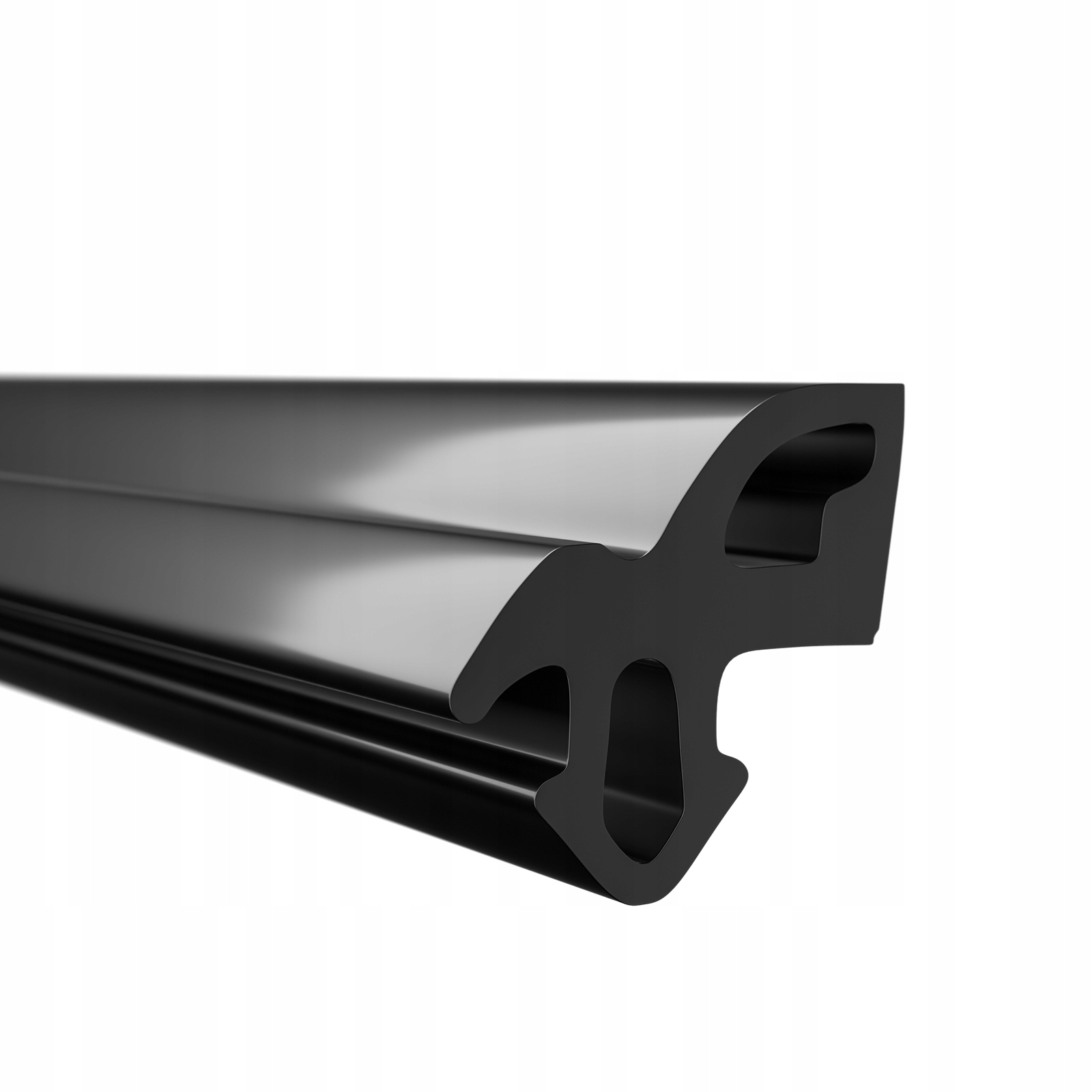 Elastická tesniaca vložka do okenných rámov okien čierna Epdm Aluplast S-1560 300mb