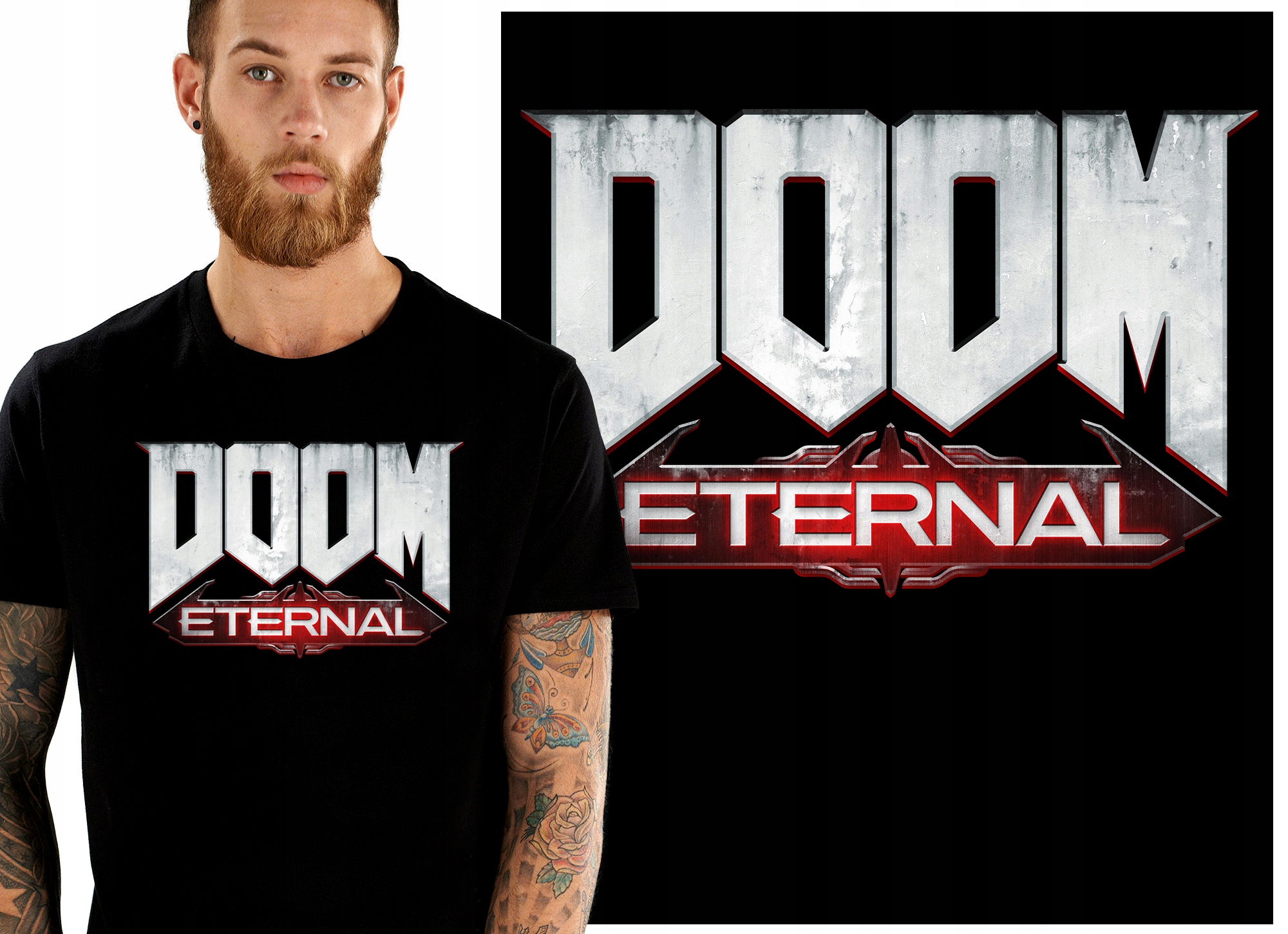 

Doom Eternal Fps Koszulka Męska XXL