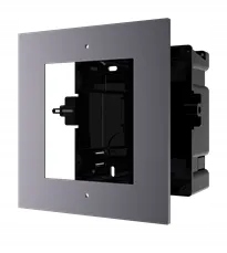 DS-KD-ACF1/Plastový rámik s plechovkou na montáž pod omietku, 1-modulový, Hik