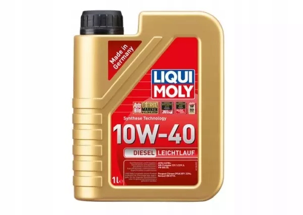 LIQUI MOLY DIESEL LEICHTLAUF 10W40 B4 API CF 9L Model Diesel Leichtlauf