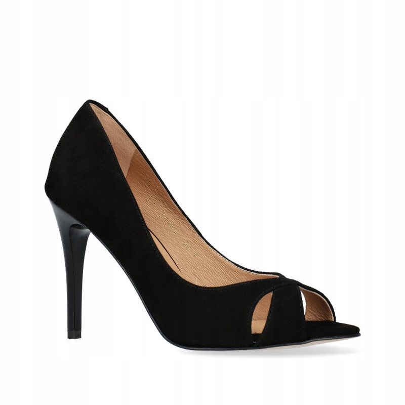 Arturo Vicci Špendlíky černé peep toe