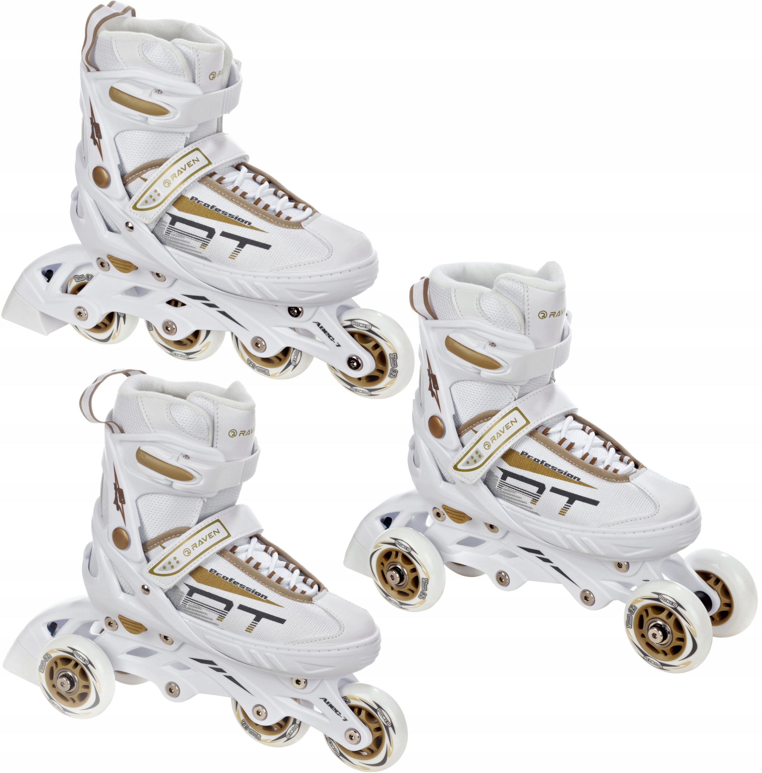 

Rolko Wrotki 3w1 Raven Profession White/Gold 35-39