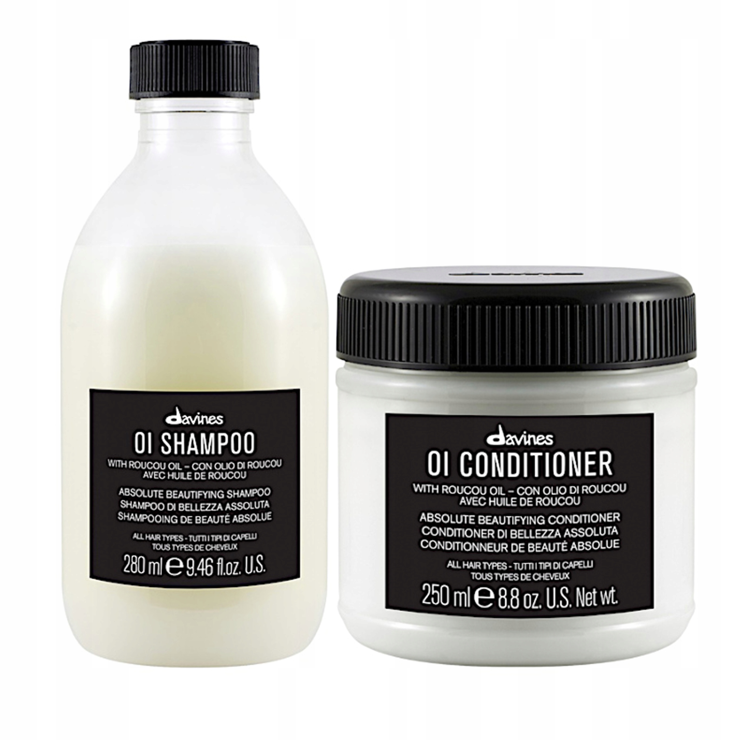 Davines Oi Sada Šampon 280 ML Kondicionér 250 ML Pro Všechny Typy Vlasů