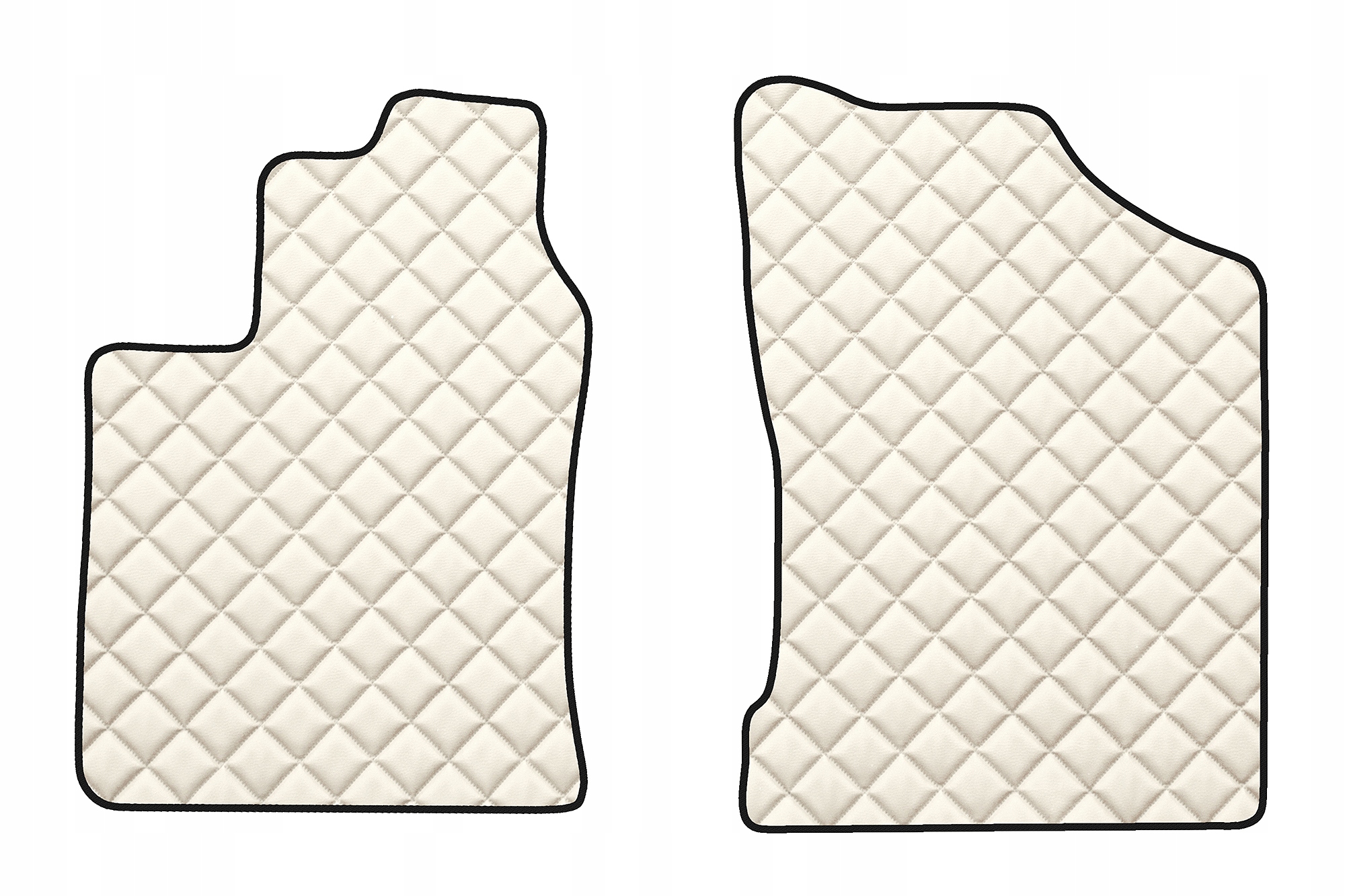 Коврики спереди кожа Daihatsu CUORE 03-07 коврики