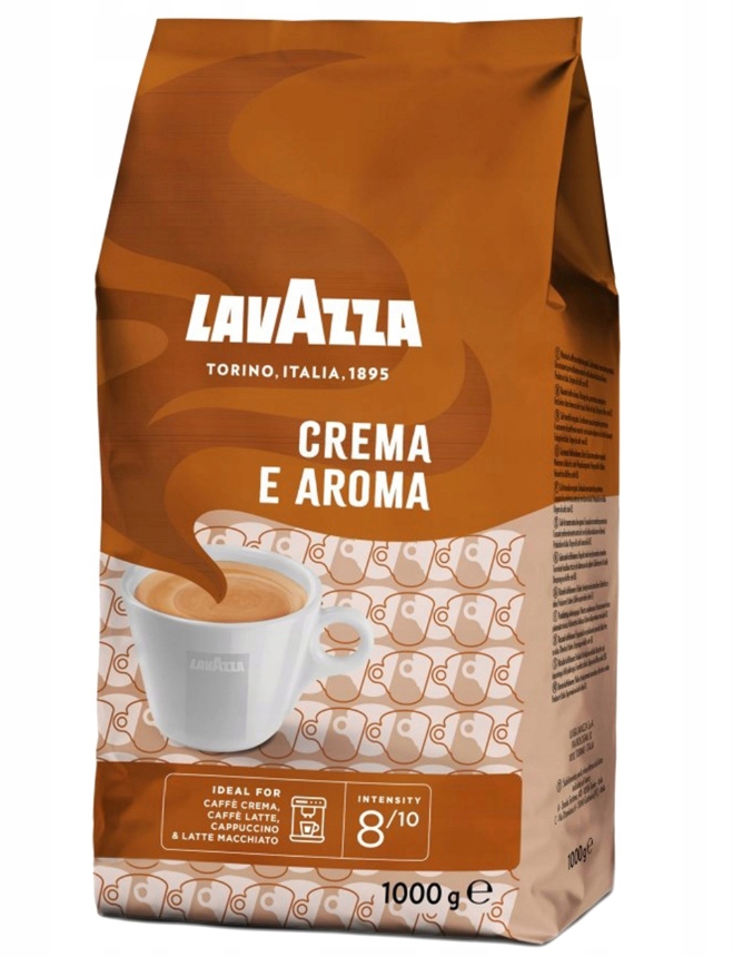 Lavazza Crema E Aroma 1kg Kawa Ziarnista Arabica Robusta