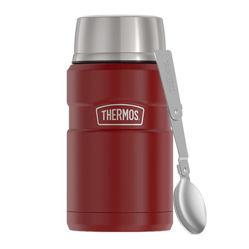 Termoska na oběd, obědový box, termonádoba, lžíce, hrnek ocel Thermos 0,7 l