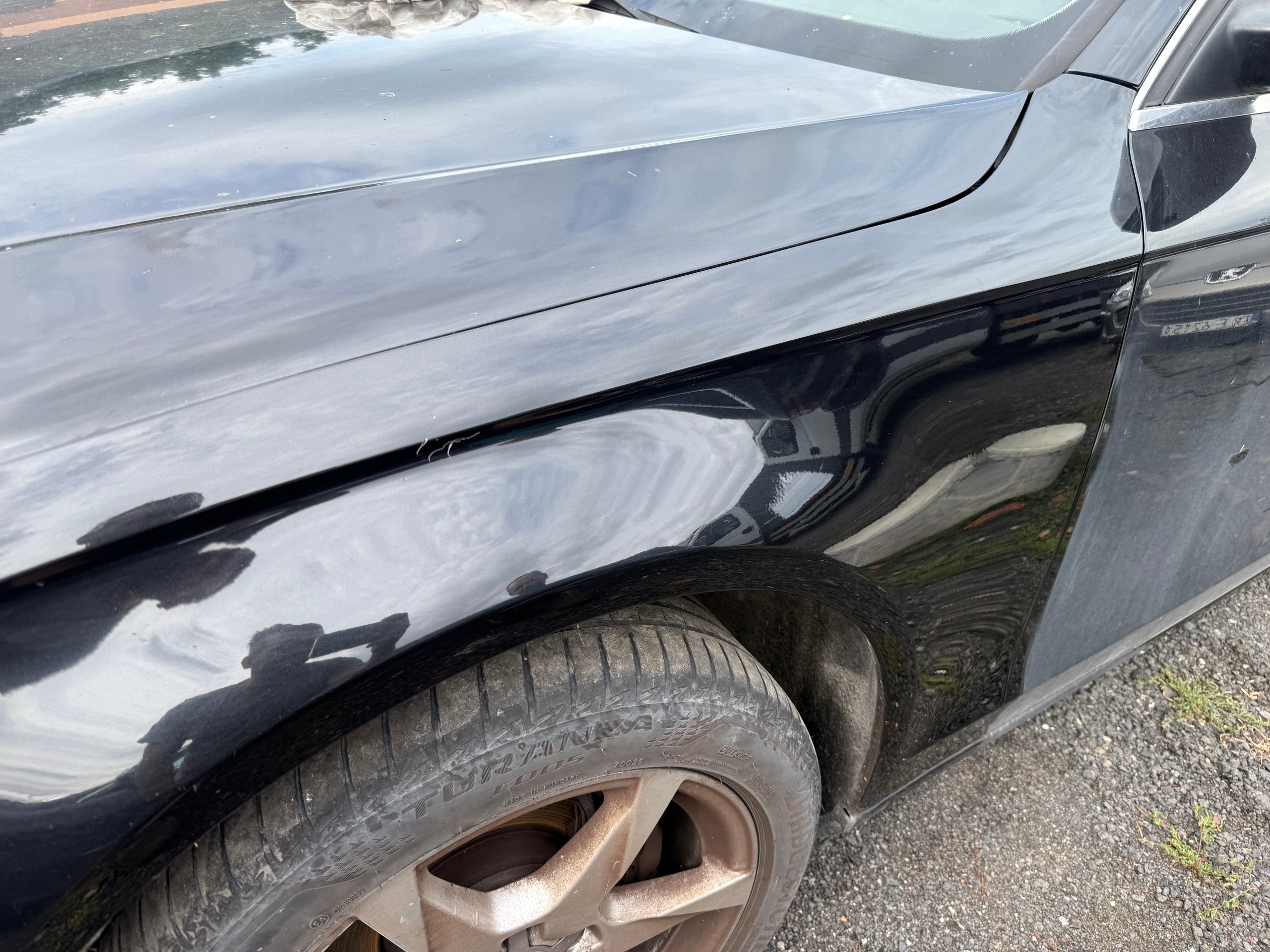 AUDI A4 B8 07-11 PRZEDLIFT fender left front LZ9Y