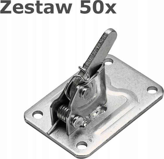 ZACISKI SZALUNKOWE ŻABKI DO SZALUNKÓW - ZESTAW 50 Typ zacisk