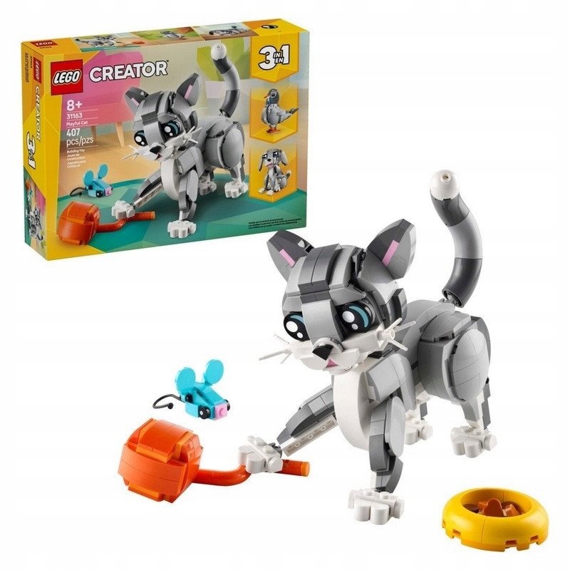 Lego Creator 3v1 31163 Hravá kočka