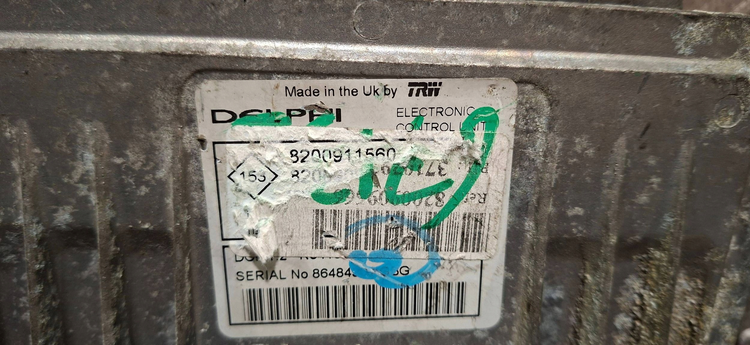 computer R0410B041C 8200911560 8200909666 RENAULT KANGOO 1.5 DCI