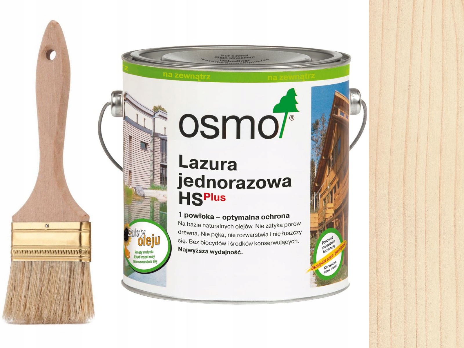 Osmo Jednorázová lazura 9211 Bílý Smrk 2,5L