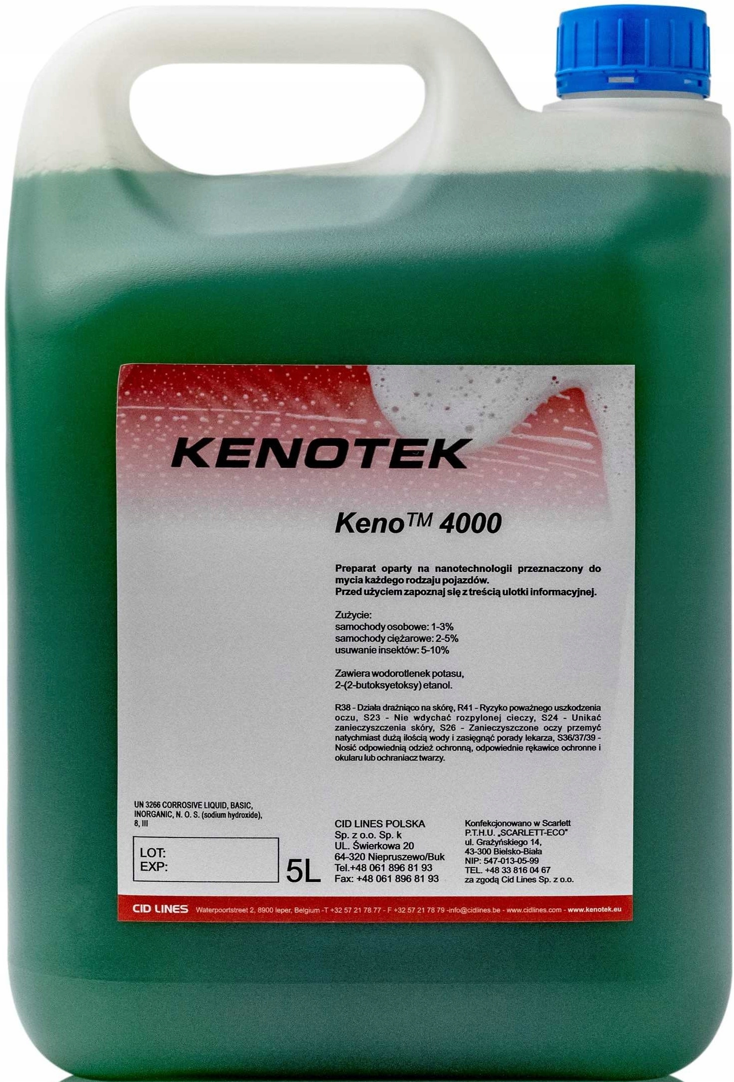 

Piana Aktywna Myjąco Nabłyszczająca Keno 4000