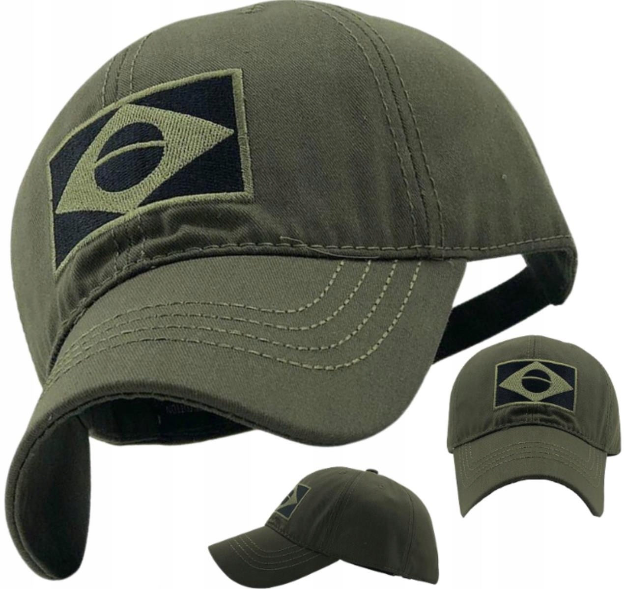 

Czapka z daszkiem wojskowa Outdoor męska green