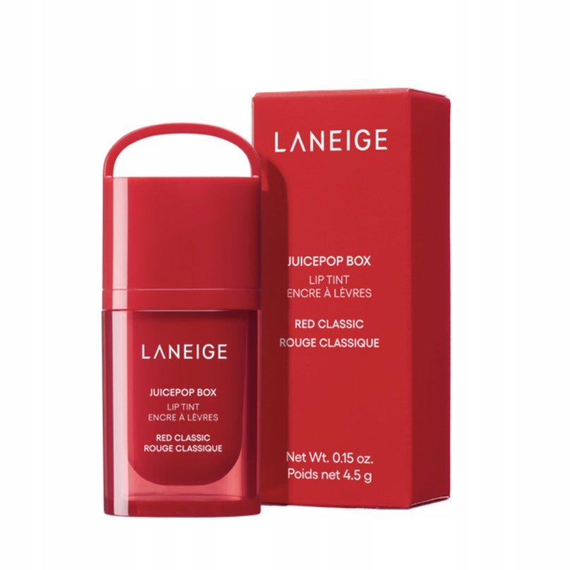 Laneige Juice Pop Box Lip Tint /Red Classic Koreański Tint Do Ust