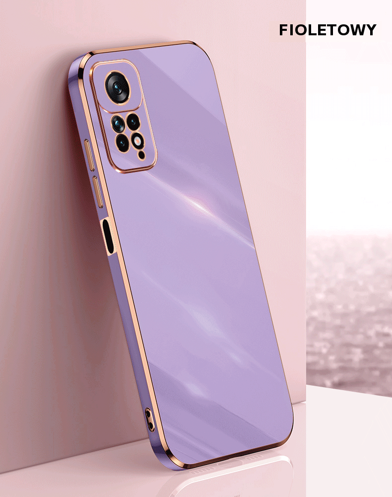 ETUI GLAMOUR DO XIAOMI REDMI NOTE 11 PRO +SZKŁO Kolor czarny