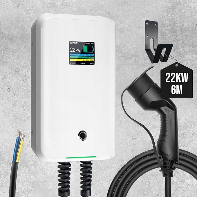 Morec 22kw ev trojfázová nabíjačka nabíjacia stanica wallbox typ 2 32 A