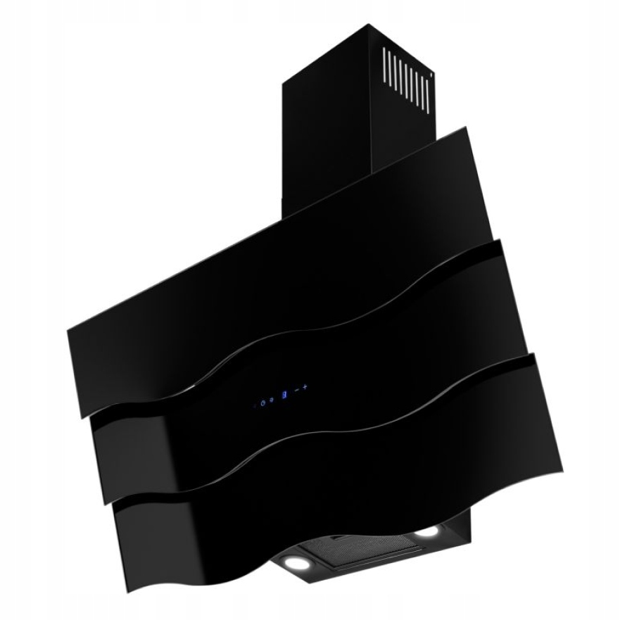 

Okap kuchenny kominowy czarny Nortberg Ivo 60 cm