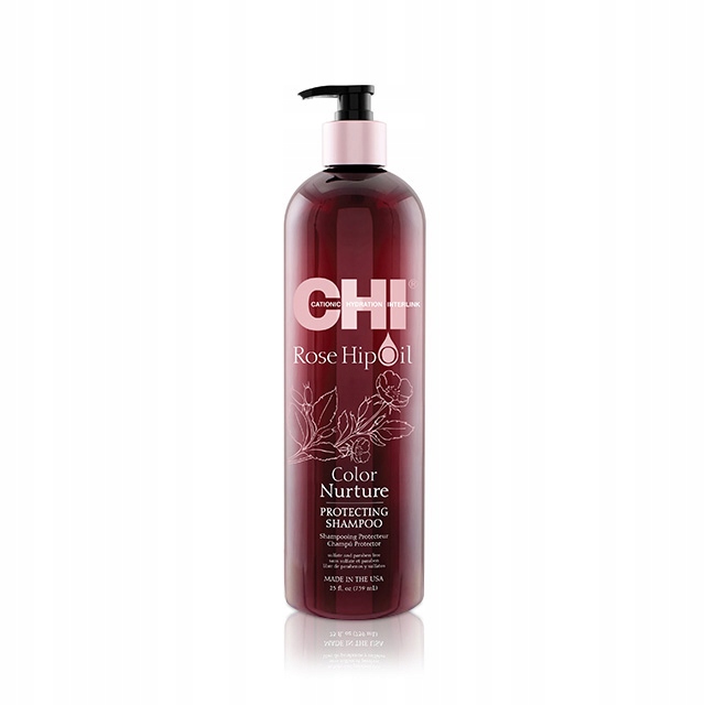 Chi Rose Hip Oil Šampon chránící barvu 739 ml