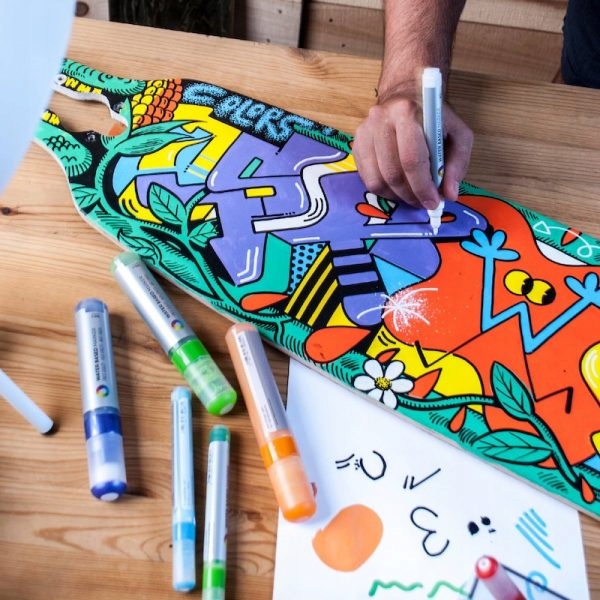 Marker akrylowy, 5mm niebieski MTN, flamastry Kod producenta mtn_5mm