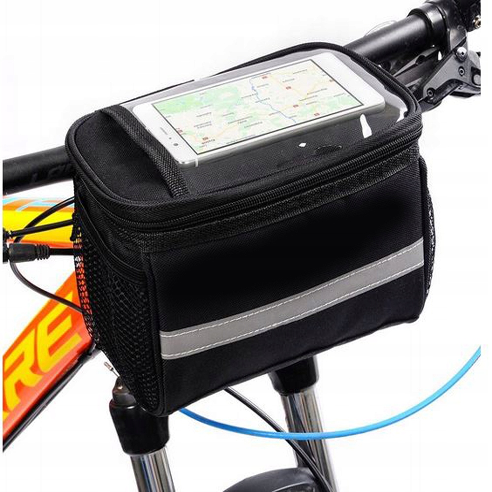 Sakwa rowerowa przednia TORBA ROWEROWA na kierownicę 4l