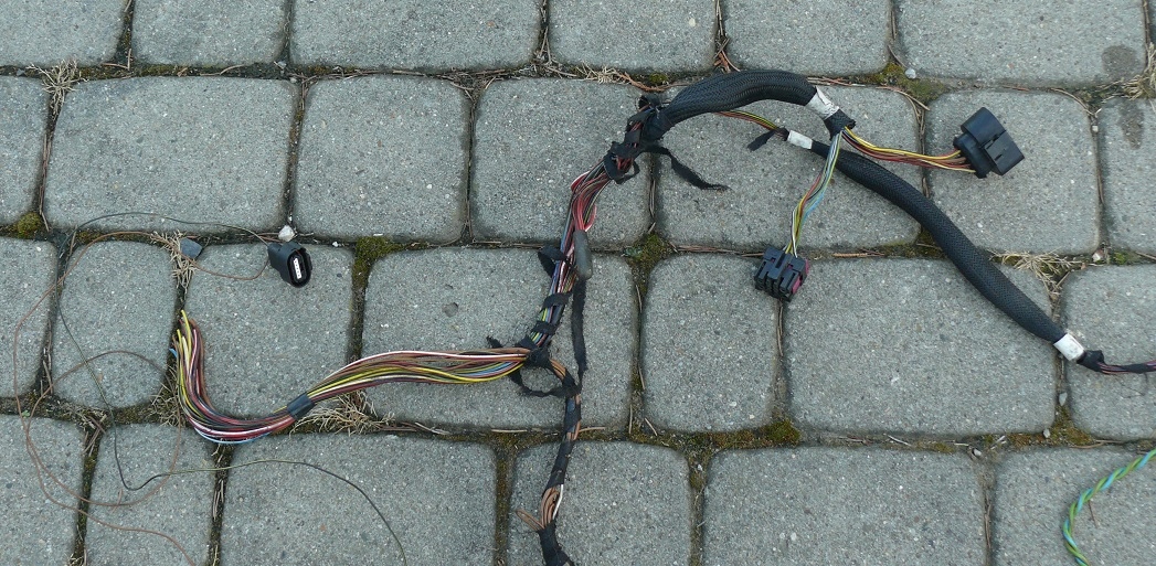 bundle wiring electrical door right front AUDI A8 D2 94-98 EUROPA
