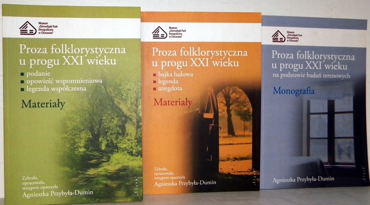 PROZA FOLKLORYSTYCZNA U PROGU XXI WIEKU zestaw 3t.