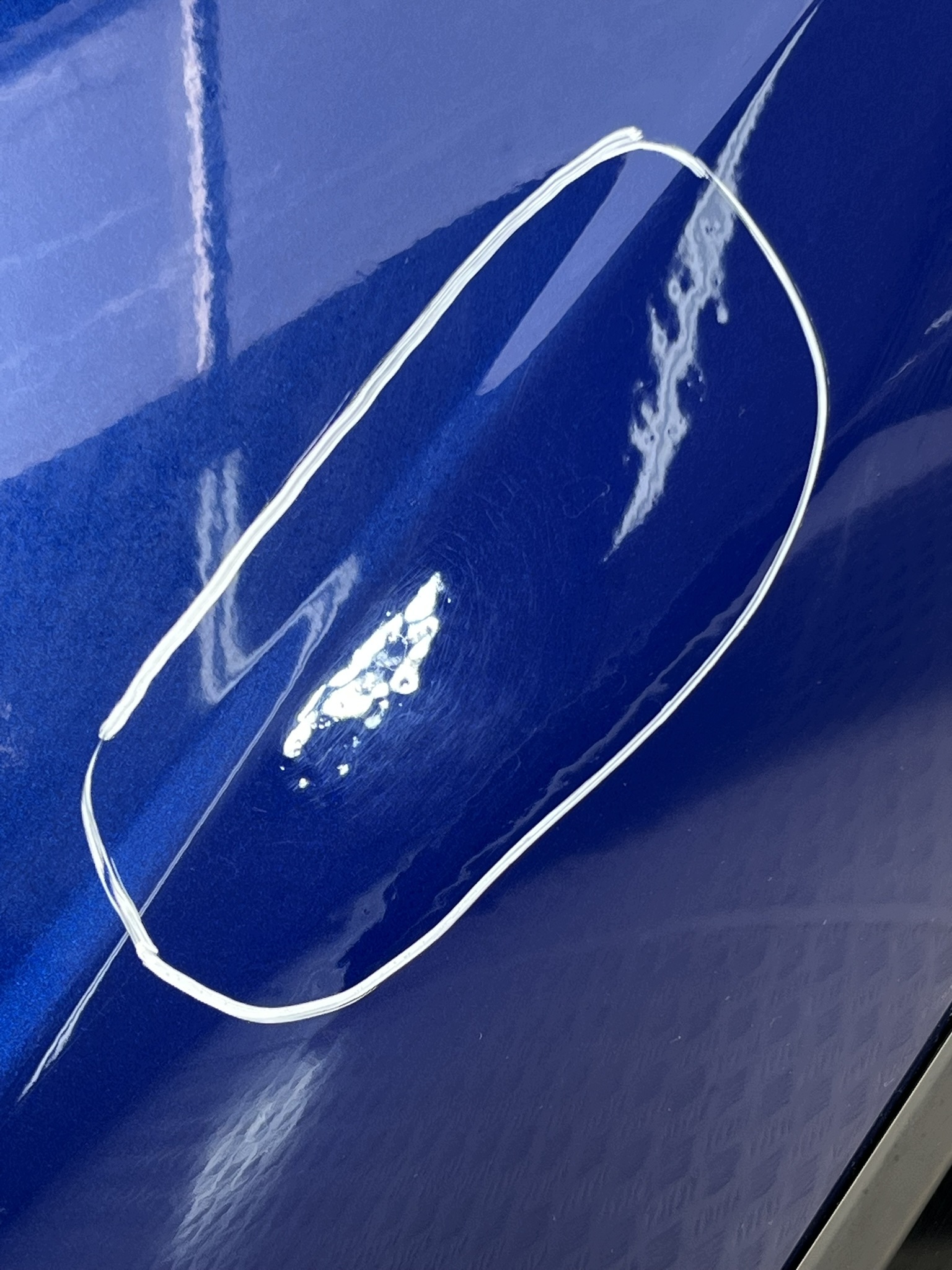 FORD FOCUS MK3 LIFT 14-18 door front + rear. right HF DEEP IMPACT BLUE