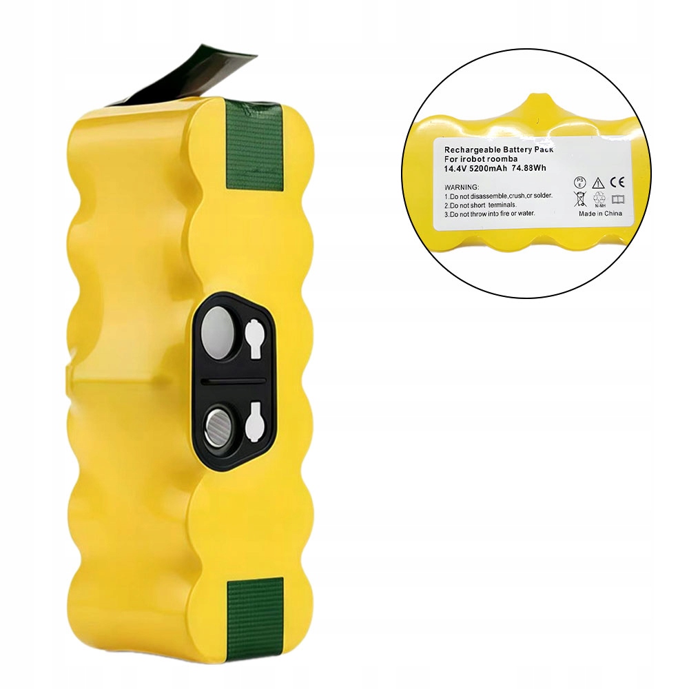 Akumulator Bateria Do Irobot Roomba Seria 500-800 5.0 Ah Ni-mh