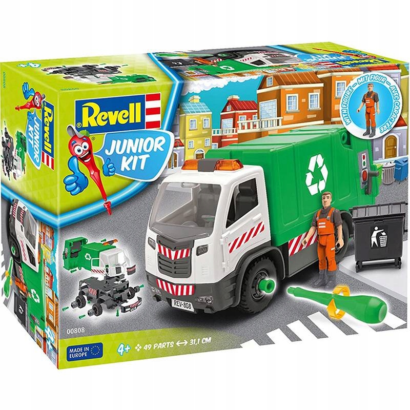 

Revell Junior Kit Śmieciarka Model Do Skręcania