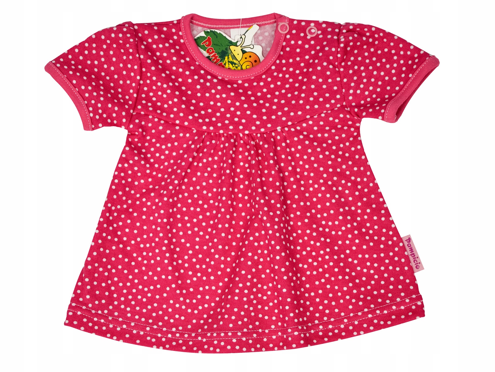 

Pampicio Bluzka 74 Bluzeczka Krótki Rękaw Na Lato