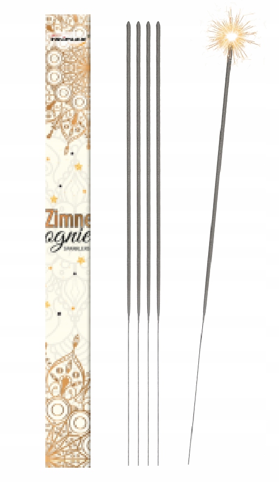 

Długie Zimne Ognie 40cm Na Wesele Ślub 5 szt.