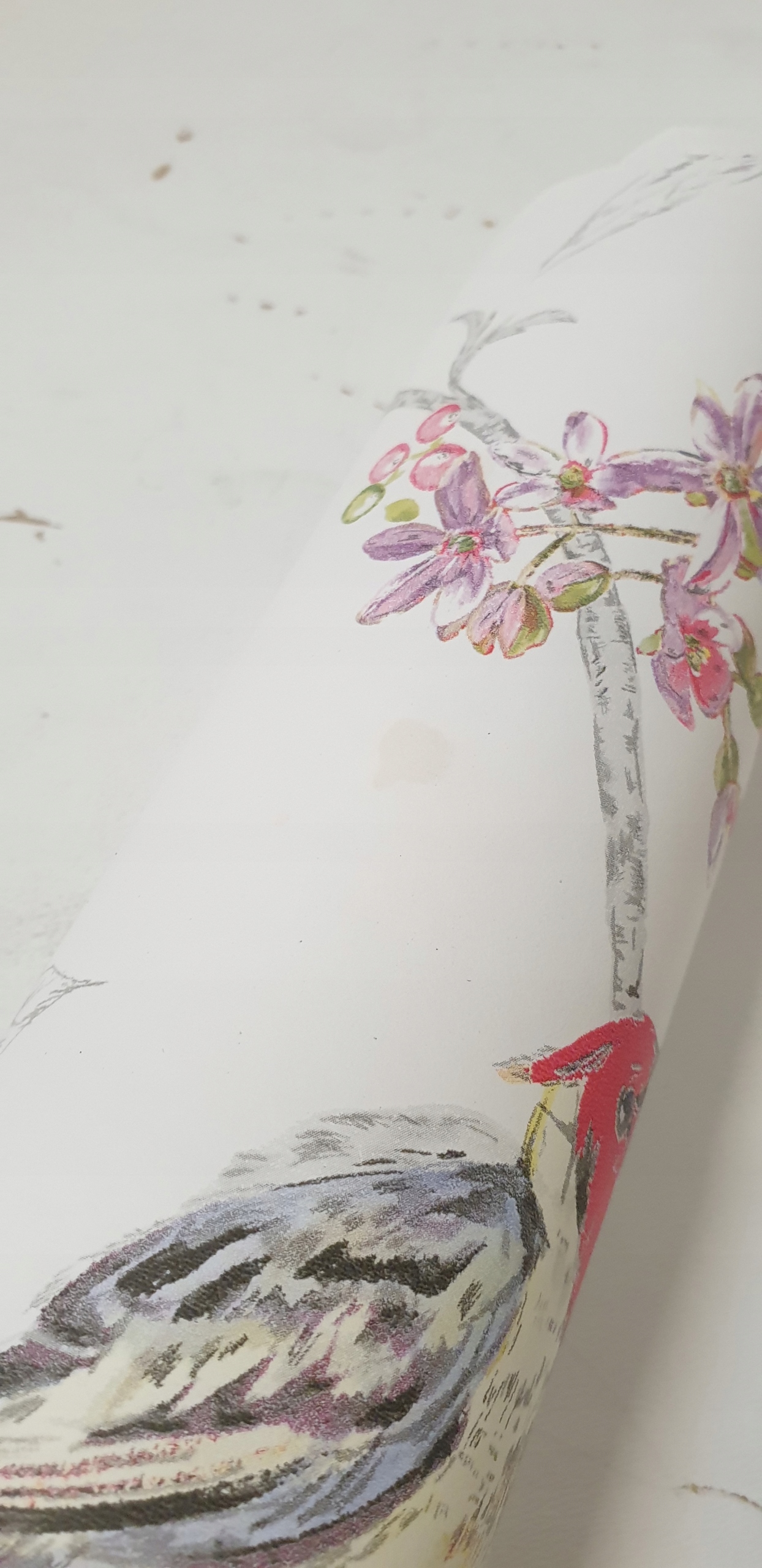 TAPETA NA ŚCIANĘ GAŁĄZKI PTAKI KWIATY HOLDEN DECOR Marka Holden