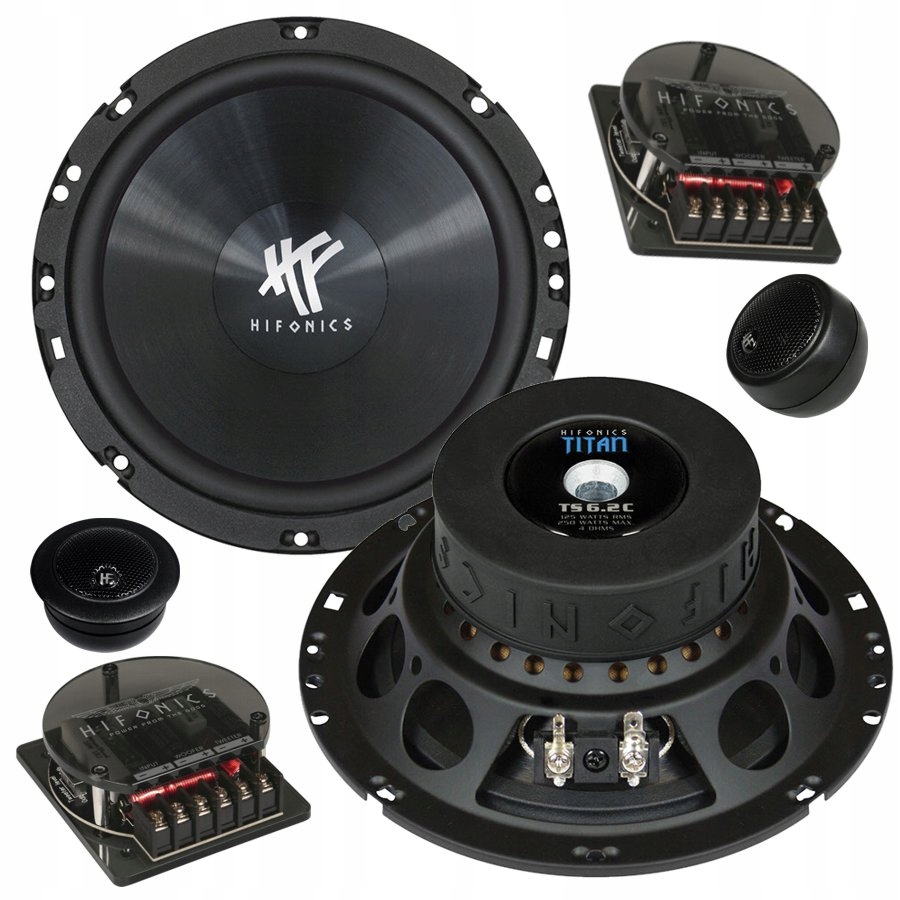 

HiFonics TS6.2C głośniki system 165 mm 125 Wat Rms