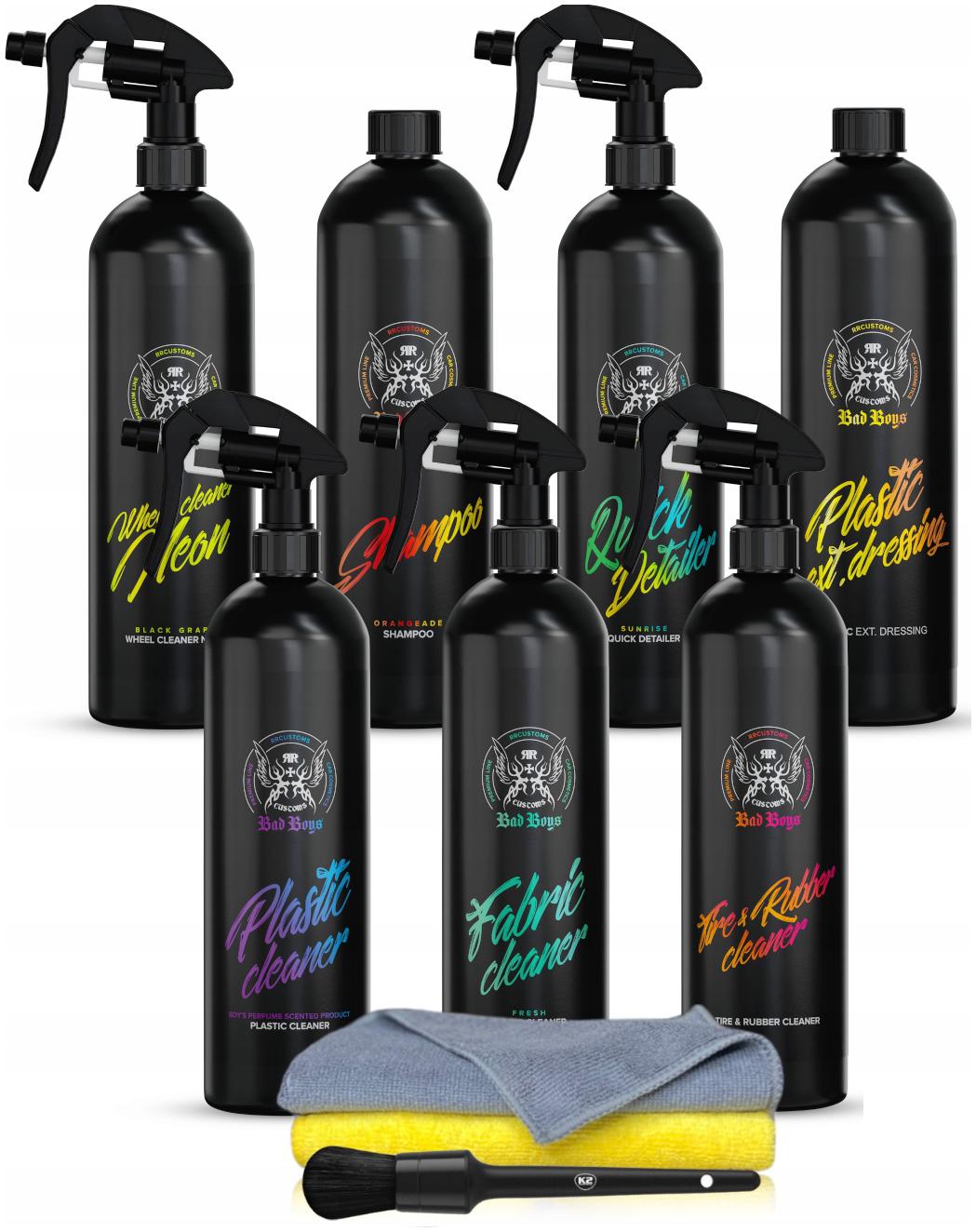 RR Customs RRC Bad Boys Mega Zestaw Kosmetyków Do Auta Detailing Prezent