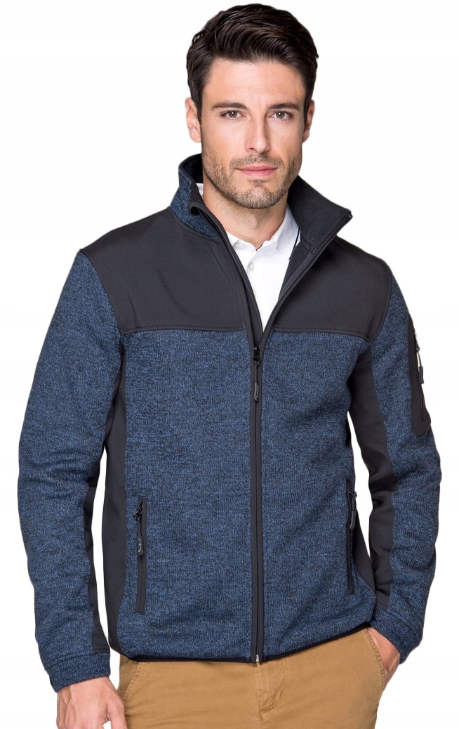 

Softshell kurtka męska, 2 kolory, niebieski, r.M