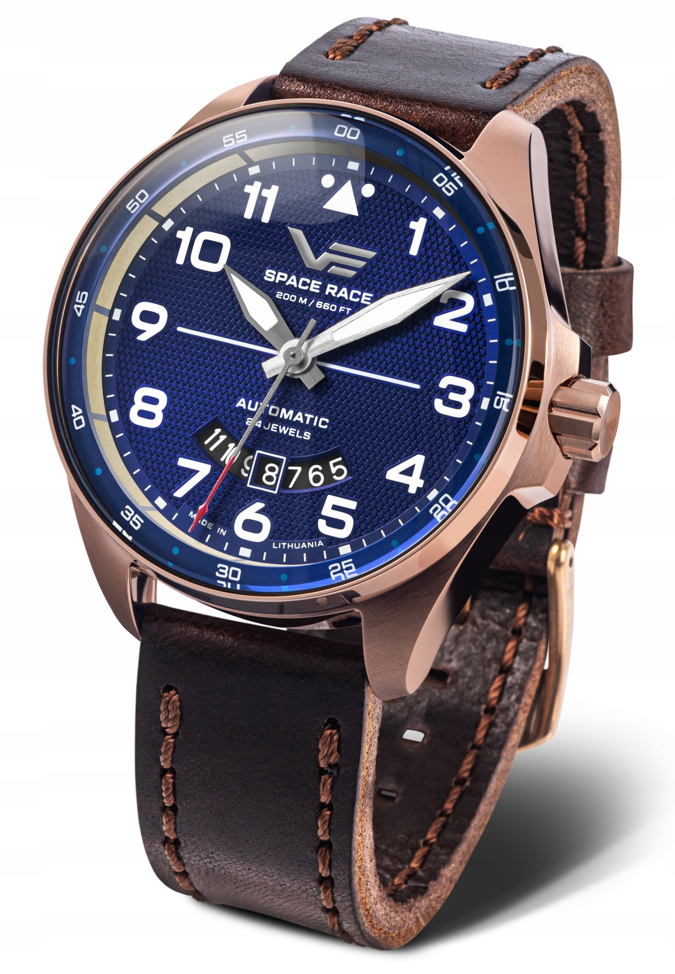 Nový Originální Pánské hodinky Vostok Europe NH35A-325B746 Space Race Limit