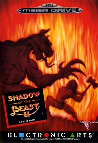 Shadow Of The Beast 2 - SEGA MEGA DRIVE SMD PAL SAM CARTRIDGE