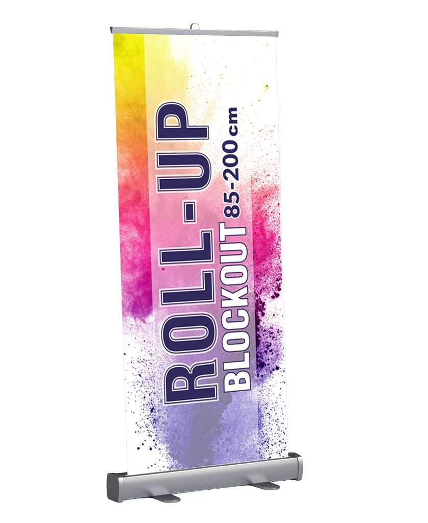 ROLL-UP ROLLUP 85x200 reklama BLOCKOUT PREMIUM